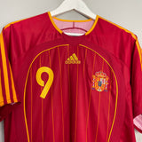 2006/08 SPAIN F.TORRES #9 *BNWT* HOME SHIRT (M) ADIDAS