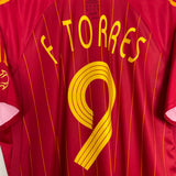 2006/08 SPAIN F.TORRES #9 *BNWT* HOME SHIRT (M) ADIDAS