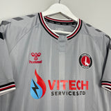 2020/21 CHARLTON ATHLETIC AWAY SHIRT (M) HUMMEL