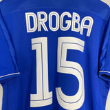 2003/04 CHELSEA DROGBA #15 HOME SHIRT (L) UMBRO