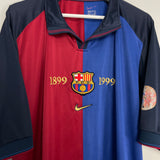 1999/00 BARCELONA *CENTENARY* HOME SHIRT (XXL) NIKE