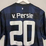 2013/14 MANCHESTER UNITED V.PERSIE #20 AWAY SHIRT (L) NIKE