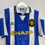 1994/96 MANCHESTER UNITED THIRD SHIRT (L) UMBRO