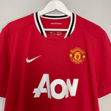 2011/12 MANCHESTER UNITED ROONEY #10 HOME SHIRT (XL) NIKE