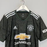 2020/21 MANCHESTER UNITED VAN DE BEEK #34 AWAY SHIRT (M) ADIDAS