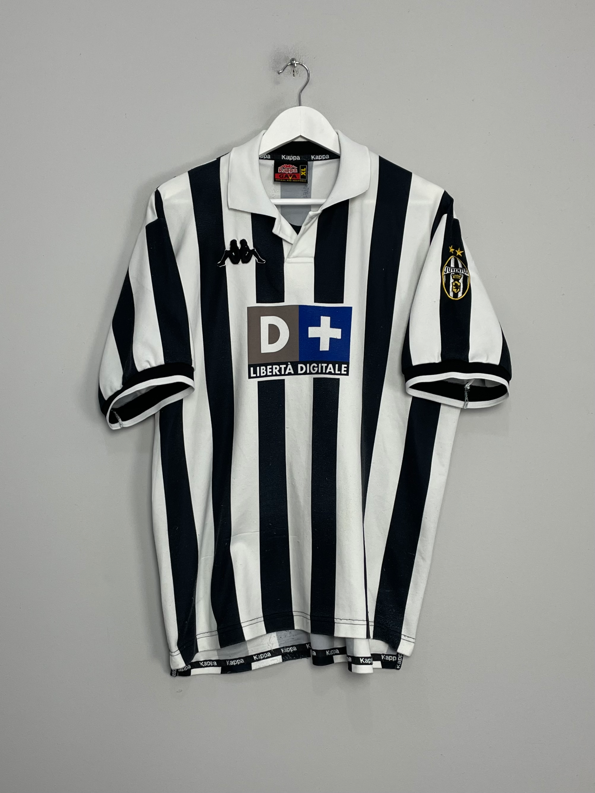 1998/99 JUVENTUS HOME SHIRT (XL) KAPPA