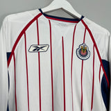 2005/06 CHIVAS GUADALAJARA L/S AWAY SHIRT (M) REEBOK