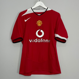 2004/06 MANCHESTER UNITED ROONEY #8 HOME SHIRT (S) NIKE