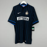 2014/15 INTER MILAN NAGATOMO #55 *BNWT* HOME SHIRT (XL) NIKE