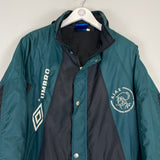 1992/93 AJAX BENCH COAT (XL) UMBRO