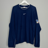 1998/99 ITALY FLEECE JUMPER (XL) NIKE