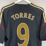 2009/10 LIVERPOOL TORRES #9 AWAY SHIRT (L) ADIDAS