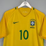 2016/17 BRAZIL NEYMAR JR #10 HOME SHIRT (M) NIKE