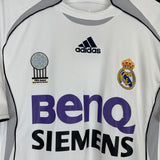 2006/07 REAL MADRID R.CARLOS #3 HOME SHIRT (S) ADIDAS