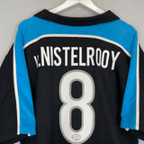 1999/01 PSV V.NISTELROOY #8 AWAY SHIRT (XL) NIKE