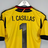 2012/13 SPAIN CASILLAS #1 GK SHIRT (S) ADIDAS