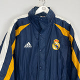 1998/99 REAL MADRID BENCH COAT (M) ADIDAS