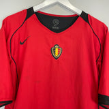 2004/06 BELGIUM HOME SHIRT (XL) NIKE