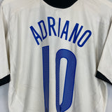 2005/06 INTER MILAN ADRIANO #10 AWAY SHIRT (L) NIKE