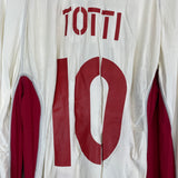 2001/02 ROMA TOTTI #10 L/S HOME SHIRT (L) KAPPA