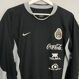 2002/04 MEXICO *PLAYER ISSUE* GK TRAINING SHIRT (L) NIKE