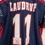 1997/98 AJAX LAUDRUP #11 AWAY SHIRT (L) UMBRO