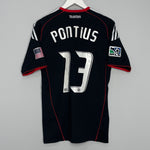 2010 DC UNITED PONTIUS #13 *PLAYER ISSUE* HOME SHIRT (M) ADIDAS