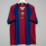 2019/20 BARCELONA 'EL CLASSICO' HOME SHIRT (XL) NIKE