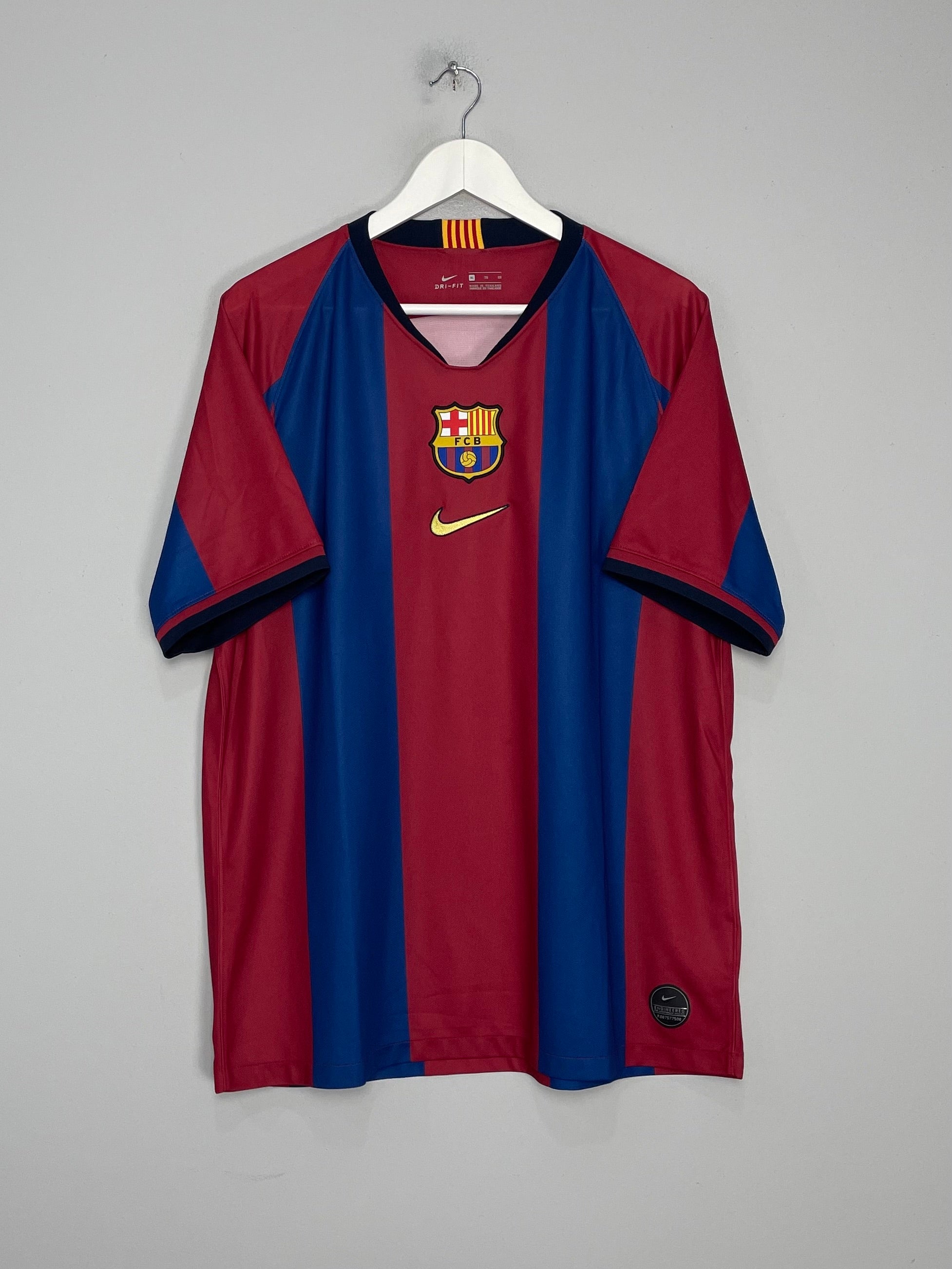 2019/20 BARCELONA 'EL CLASSICO' HOME SHIRT (XL) NIKE