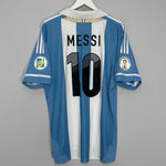 2011/12 ARGENTINA MESSI #10 HOME SHIRT (XL) ADIDAS