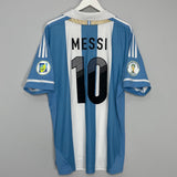 2011/12 ARGENTINA MESSI #10 HOME SHIRT (XL) ADIDAS