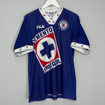 1997/98 CRUZ AZUL HOME SHIRT (M) FILA