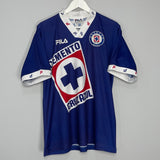 1997/98 CRUZ AZUL HOME SHIRT (M) FILA