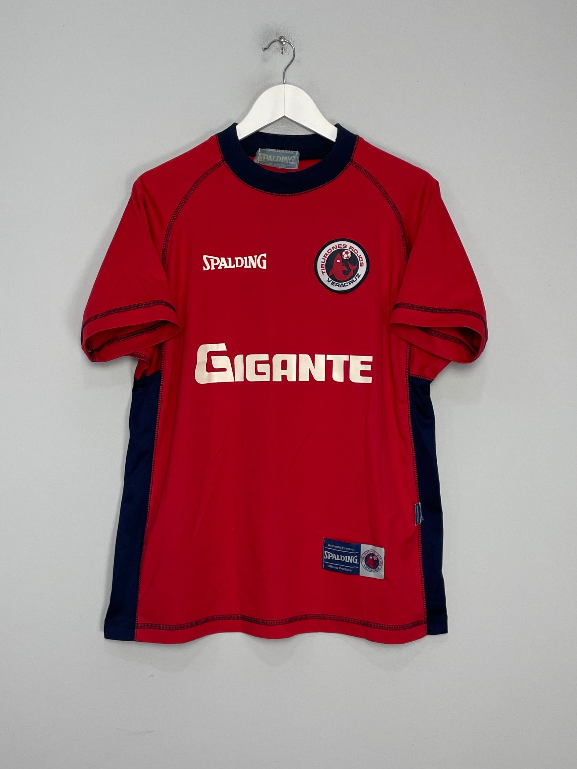 2002/03 TIBURONES ROJOS HOME SHIRT (M) SPALDING