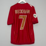 2006/08 ENGLAND BECKHAM #7 AWAY SHIRT (M) UMBRO