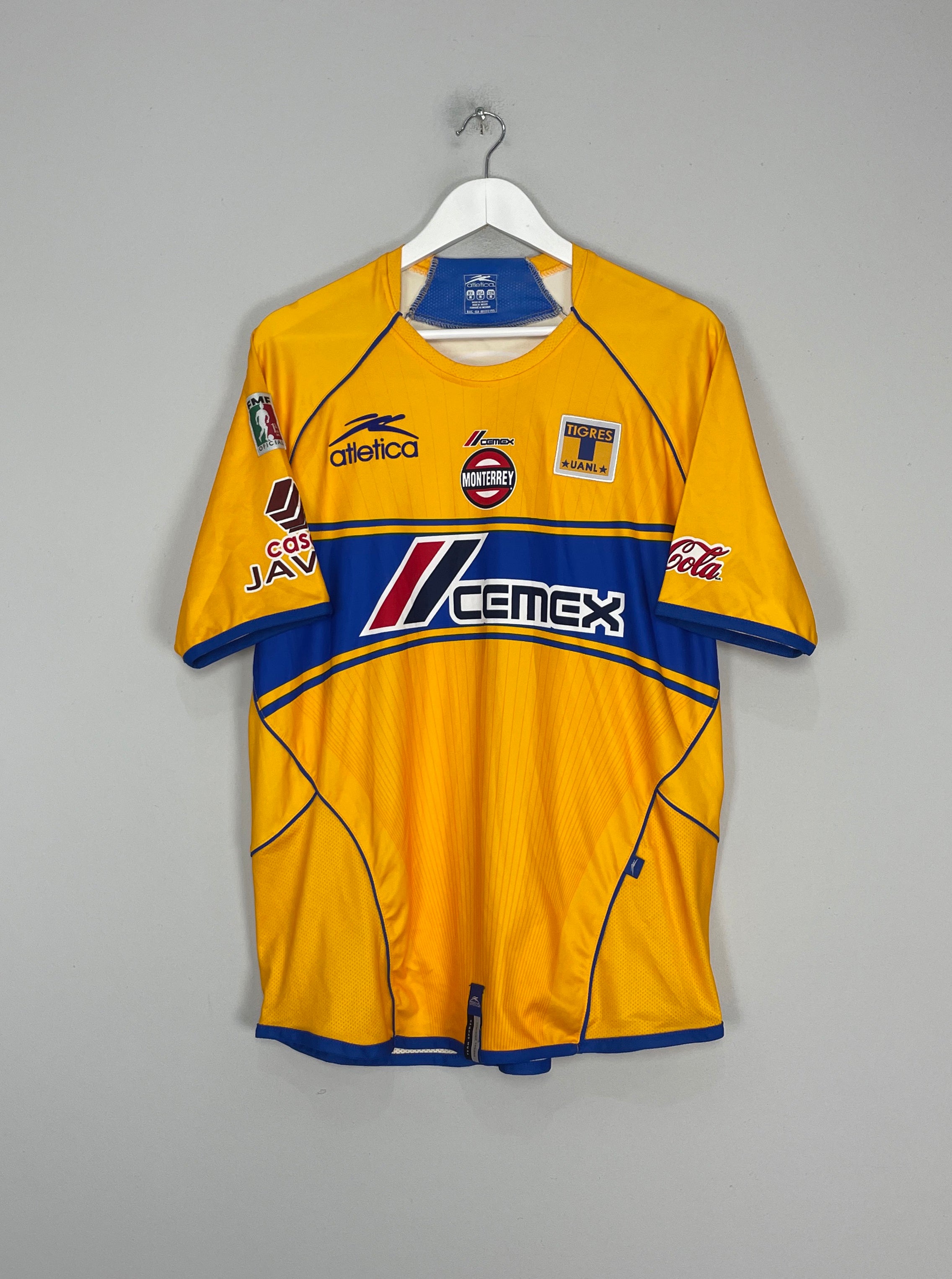 2005/06 TIGRES HOME SHIRT (M) ATLETICA