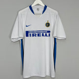 2006/07 INTER MILAN FIGO #7 AWAY SHIRT (XL) NIKE