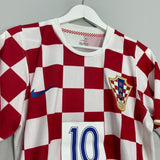 2006/07 CROATIA N.KOVAK #10 HOME SHIRT (S) NIKE