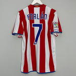 2008/09 ATLETICO MADRID FORLAN #7 HOME SHIRT (M) NIKE