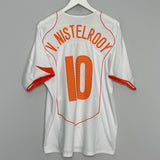 2004/06 NETHERLANDS V.NISTELROOY #10 AWAY SHIRT (L) NIKE