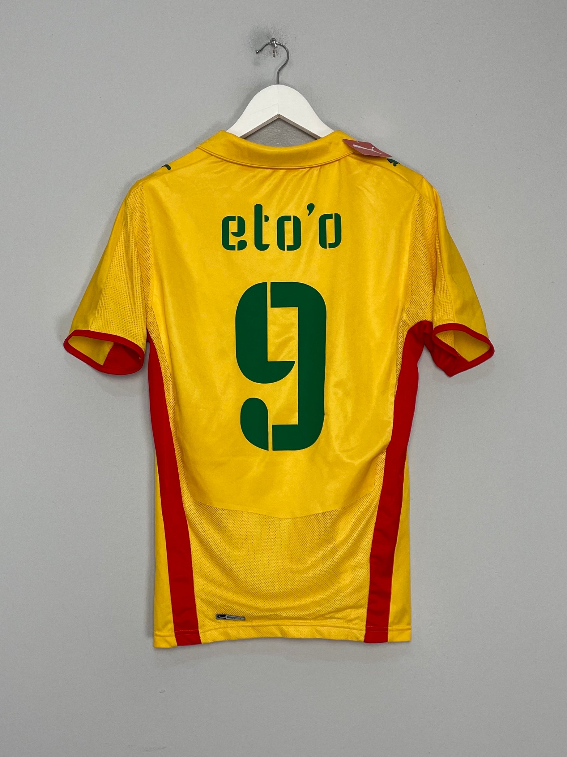 2008/09 CAMEROON ETO'O #9 *BNWT* AWAY SHIRT (M) PUMA