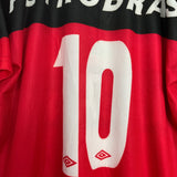 1999/00 FLAMENGO #10 HOME SHIRT (L) UMBRO