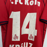 2001/02 FC COLOGNE KREUZ #14 HOME SHIRT (M) PUMA