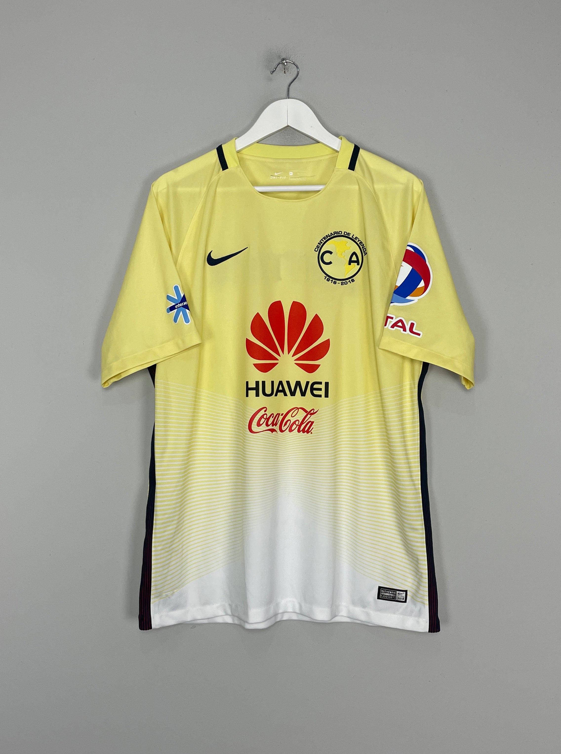 2016/17 CLUB AMERICA *CENTENARY* HOME SHIRT (XL) NIKE