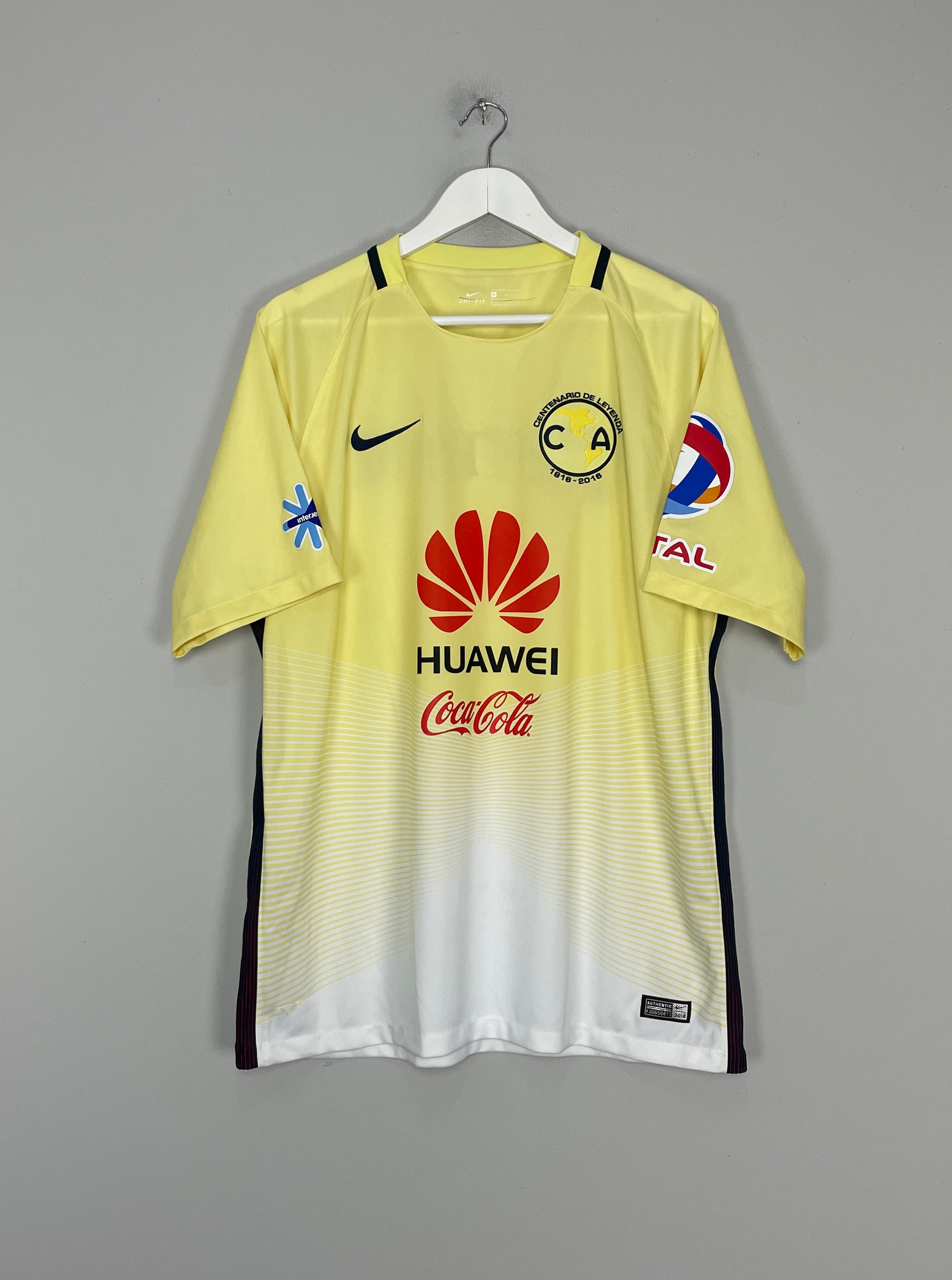 2016/17 CLUB AMERICA *CENTENARY* HOME SHIRT (XL) NIKE