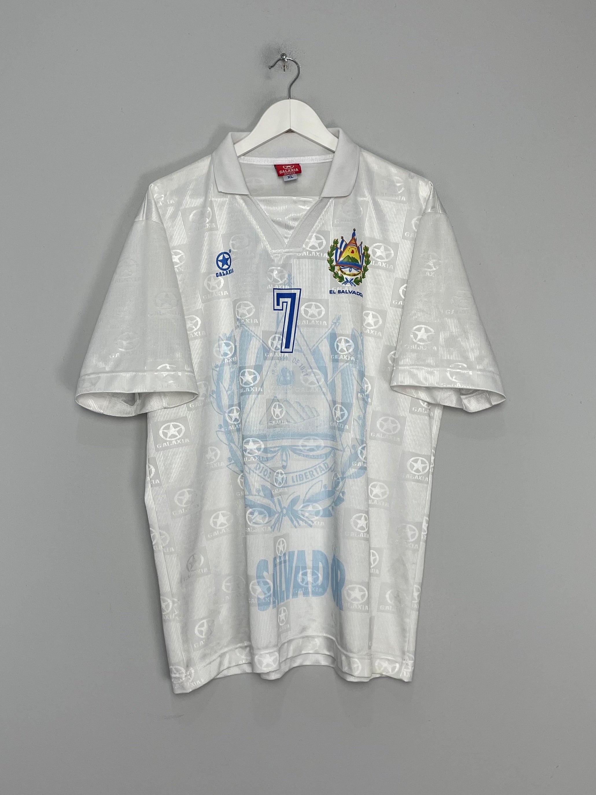 1999/00 EL SALVADOR #7 AWAY SHIRT (XL) GALAXIA