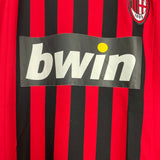 2007/08 AC MILAN RONALDO #99 HOME SHIRT (L) ADIDAS