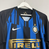 2018/19 INTER MILAN IBRAHIMOVIC #8 *BNWT* SPECIAL HOME SHIRT (XL) NIKE