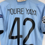 2012/13 MANCHESTER CITY YAYA TOURE #42 *BNWT* C/L HOME SHIRT (L) UMBRO