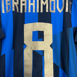 2018/19 INTER MILAN IBRAHIMOVIC #8 *BNWT* SPECIAL HOME SHIRT (XL) NIKE